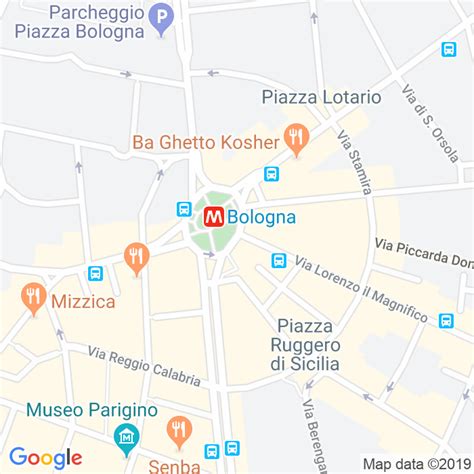 piazza bologna roma cap